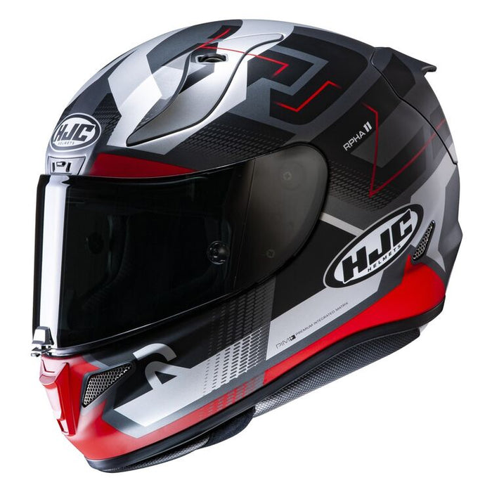 HJC RPHA 11 Nectus- MC-1SF Motorcycle Helmet - Black/Grey/Red