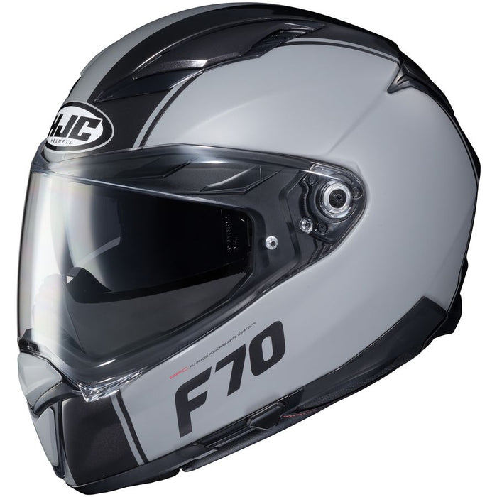 HJC F70 Mago MC-5SF Motorcycle Helmet - Black/Grey