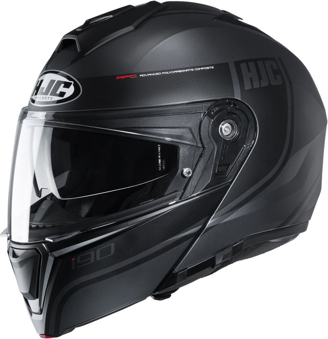 HJC i-90 Davan MC-5SF Motorcycle Helmet - Black