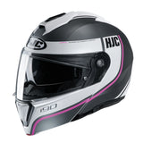 HJC i-90 Davan MC-8SF Motorcycle Helmet - Pink