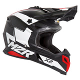 M2R X2 Inverse PC-1F Motorcycle Helmet - Red
