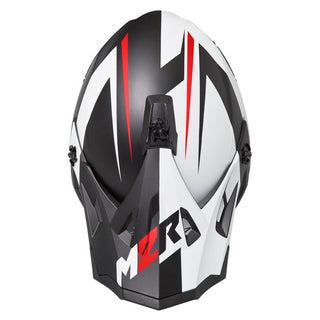 M2R X2 Inverse PC-1F Motorcycle Helmet - Red