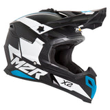 M2R X2 Inverse PC-2F Motorcycle Helmet - Blue
