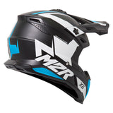 M2R X2 Inverse PC-2F Motorcycle Helmet - Blue