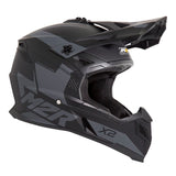M2R X2 Inverse PC-5F Motorcycle Helmet - Grey