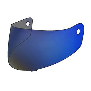 HJC HJ-32 Visor for F70 Helmets - Blue Iridium