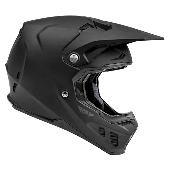 Fly Racing Formula Carbon Composite Motorcycle Youth Helmet - Matte Black