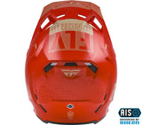 Fly Racing Formula CC Primary Motorcycle Helmet - Red/Khaki