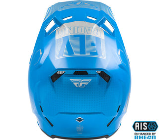 Fly Racing Formula CC Primary Motorcycle Helmet - Blue/Grey