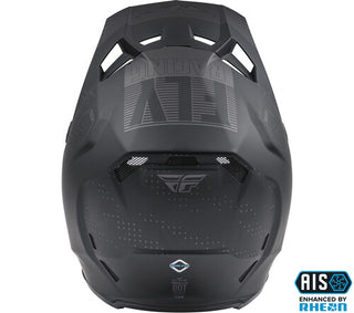 Fly Racing Youth Formula CC Primary Motorcycle Helmet - Black/Grey