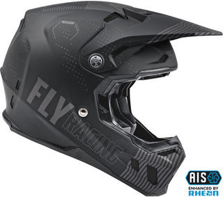 Fly Racing Youth Formula CC Primary Motorcycle Helmet - Black/Grey