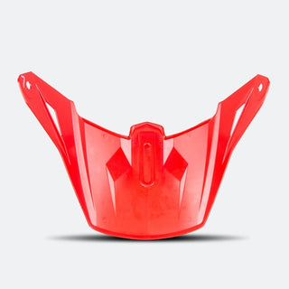 Fly Racing Kinetic Straight Edge Replacement Helmet Peak - Red/White/Blue