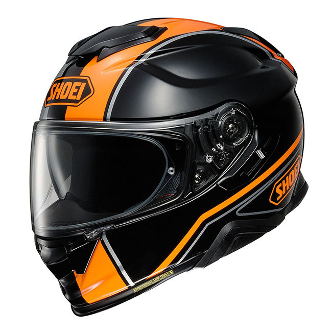 Shoei GT-AIR II Panorama TC-8 Motorcycle Helmet - Black/Orange