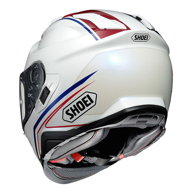Shoei GT-AIR II Panorama TC-10 Motorcycle Helmet - White/Red/Blue