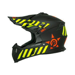 M2R X2 Unit Hazard PC-3F Motorcycle Helmet