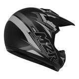 M2R MX2 Junior Bolt PC-5F Youth Motorcycle Helmet - Black