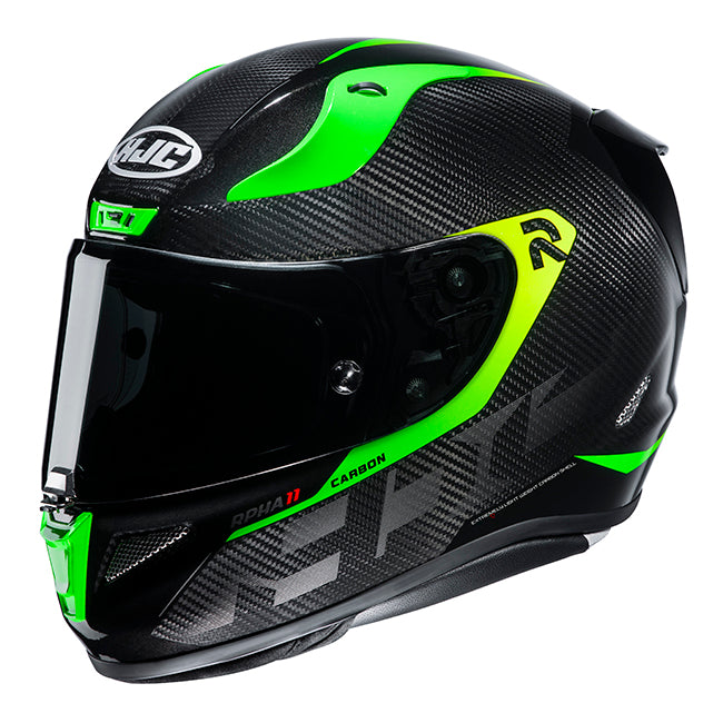 HJC RPHA 11 Carbon Bleer MC-4H Motorcycle Helmet