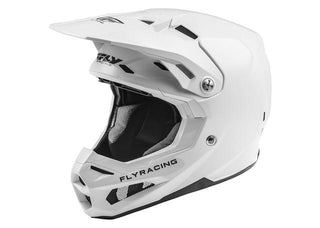 Fly Racing Formula Carbon Replacement Helmet Peak - White