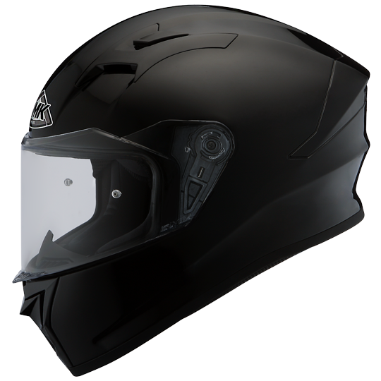 SMK Typhoon Motorcycle Helmet (GL200) - Black