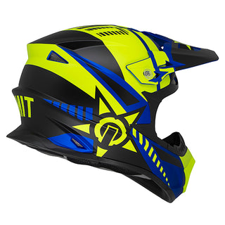 M2R EXO Unit Chaser PC-2F Motorcycle Helmet - Blue