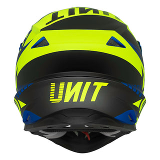 M2R EXO Unit Chaser PC-2F Motorcycle Helmet - Blue