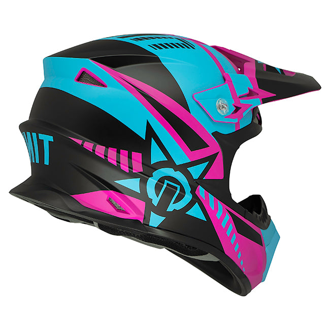 M2R EXO Unit Chaser PC-7F Motorcycle Helmet - Pink