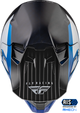 Fly Racing Formula Carbon Prime Motorcycle Youth Helmet - Blue White Blue Carbon