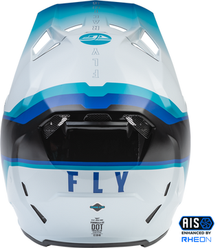 Fly Racing Formula Carbon Composite Driver Motorcycle Youth Helmet - Black Blue White