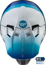 Fly Racing Formula Carbon Composite Driver Motorcycle Youth Helmet - Black Blue White