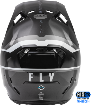 Fly Racing Formula Carbon Composite Driver Motorcycle Helmet - Black Charcoal White