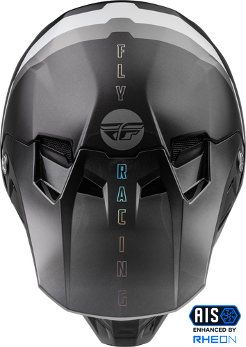 Fly Racing Formula Carbon Composite Driver Motorcycle Helmet - Black Charcoal White
