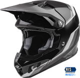 Fly Racing Formula Carbon Composite Driver Motorcycle Helmet - Black Charcoal White