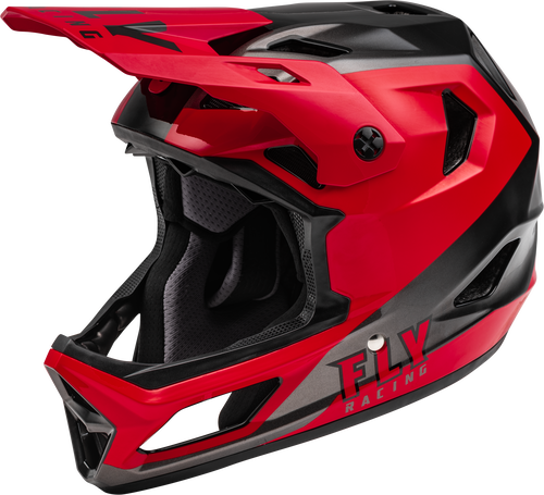 Fly Racing Youth Rayce MTB/BMX Helmet - Red/Black