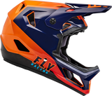 Fly Racing Youth Rayce MTB/BMX Helmet - Navy/Orange/Red