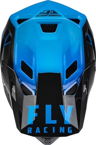 Fly Racing Rayce Replacement Helmet Peak - Black/Blue