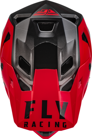 Fly Racing Rayce Replacement Helmet Peak - Red/Black