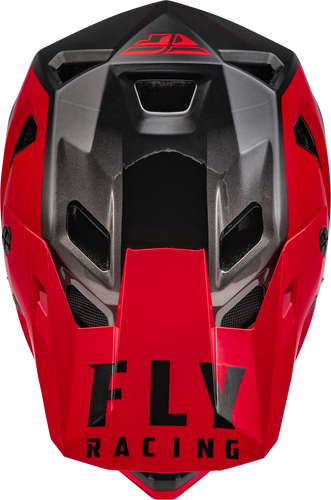Fly Racing Rayce Replacement Helmet Peak - Red/Black