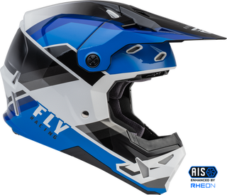 FLY Racing Formula CP Helmet Rush Blk Blu Wht