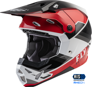 FLY Racing Formula CP Helmet Rush Blk Red Wht