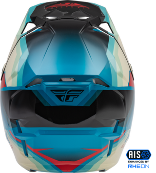 FLY Racing Formula CP Helmet Rush Blk Stone Dk Teal