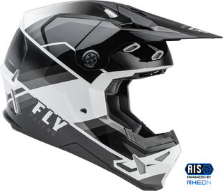 FLY Racing Formula CP Helmet Rush Gry Blk Wht