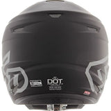 6D ATR-2 Motorcycle Helmet - Solid Matte Black