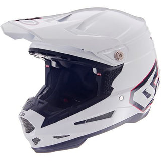 6D ATR-2 Motorcycle Helmet - Solid Gloss White