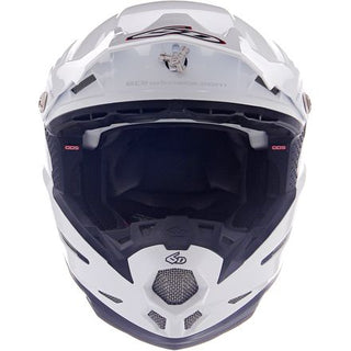 6D ATR-2 Motorcycle Helmet - Solid Gloss White