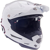6D ATR-2 Motorcycle Helmet - Solid Gloss White