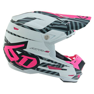 6D ATR-2 Youth Havoc Motorcycle Helmet - Neon Pink