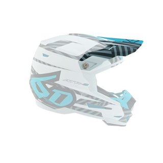 6D ATR-2 Havoc Replacement Helmet Peak - Electric Blue