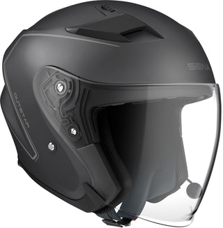 Sena Outstar Bluetooth -Integrated Open Face Helmet - Matt Black