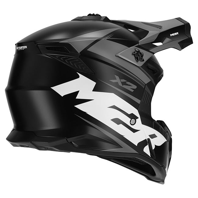 M2R X2 Charger PC-5F Helmet - Silver