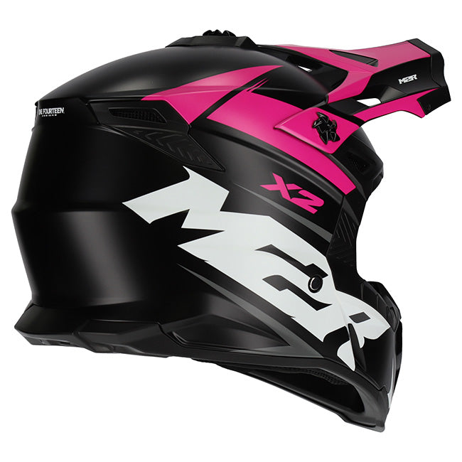 M2R X2 Charger Pc-7F Helmet - Pink